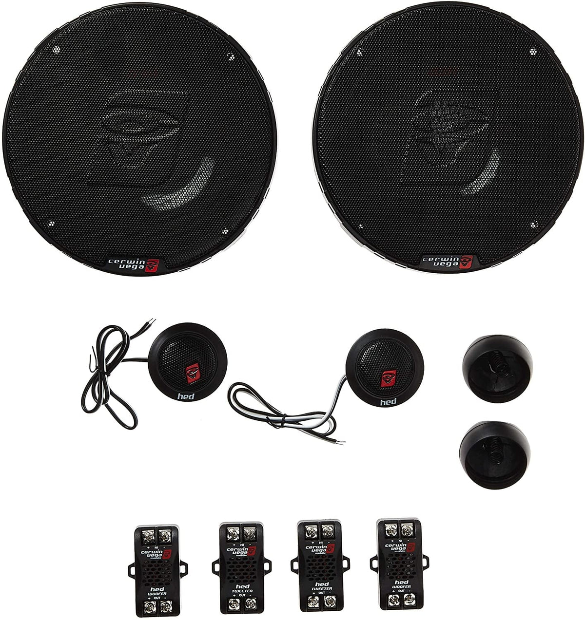 2026 NewCerwin Vega H765C + H7652 HED Series 6.5" Component & 6.5" 2 way Speaker System