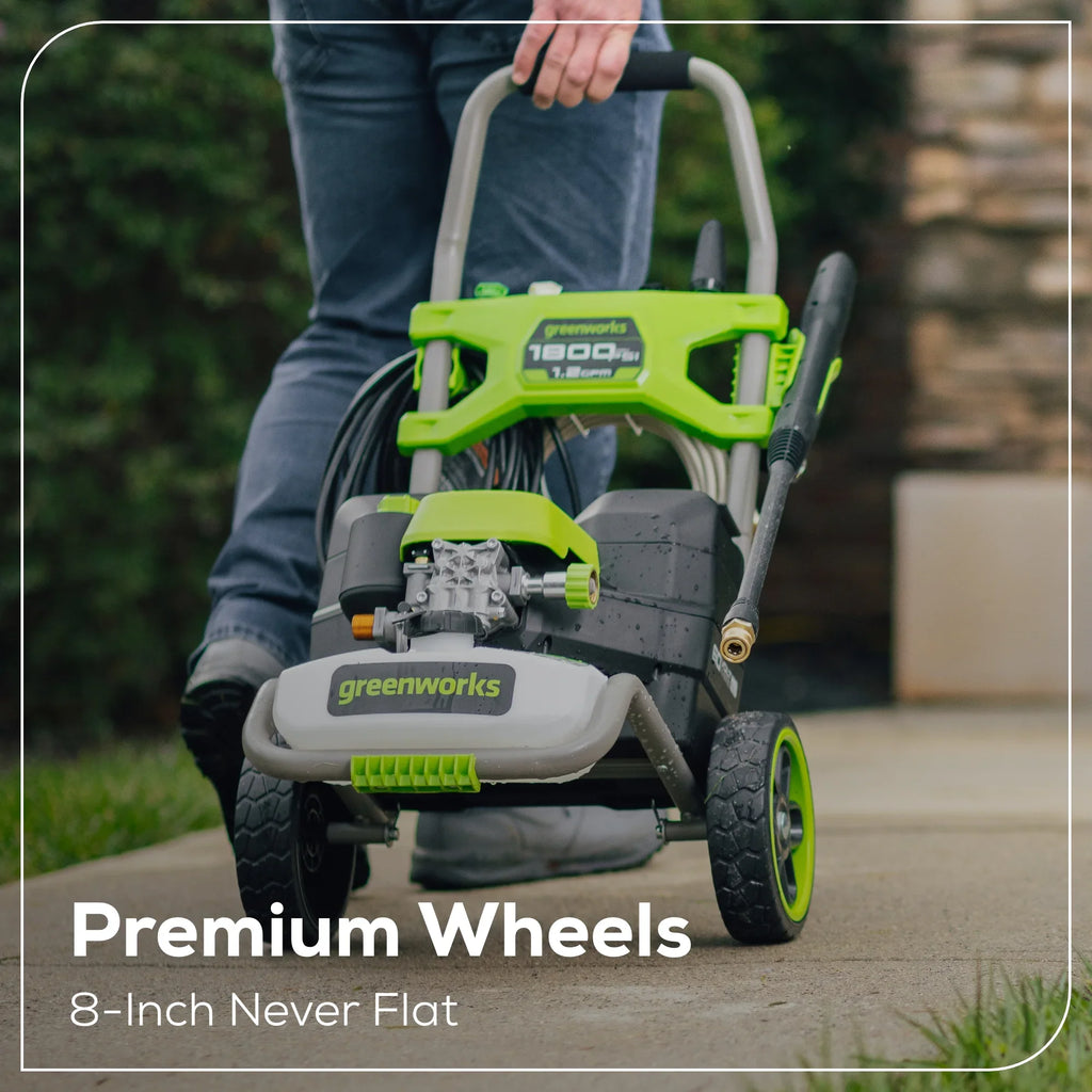 2026 NewGreenworks Hybrid 60V 1800 PSI at 1.2 GPM Electric Cold Water Pressure Washer 5109402T