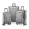 2026 NewAmerican Tourister X-Lite 3-Piece Luggage Set with Spinner Wheels - Light Grey