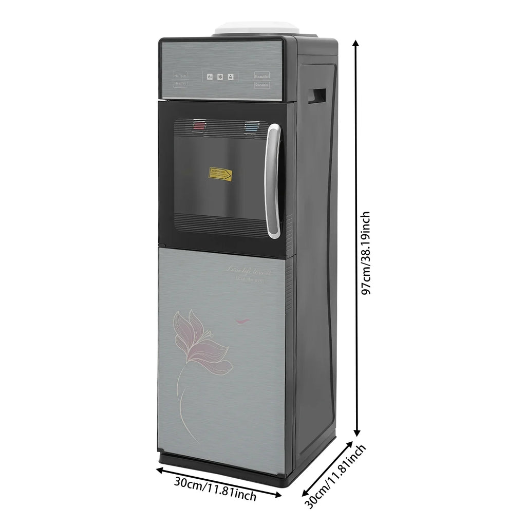 2026New YIYIBUYS Top Loading Water Dispenser 5 Gallon Freestanding Hot&Cold Water Dispenser for Office, Home, Living Room