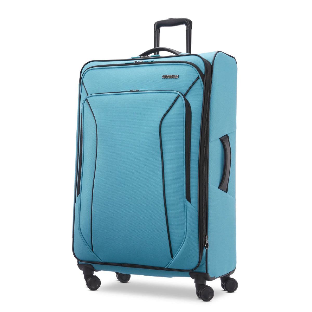 2026 NewAmerican Tourister X-Lite 3-Piece Luggage Set with Spinner Wheels - Light Grey
