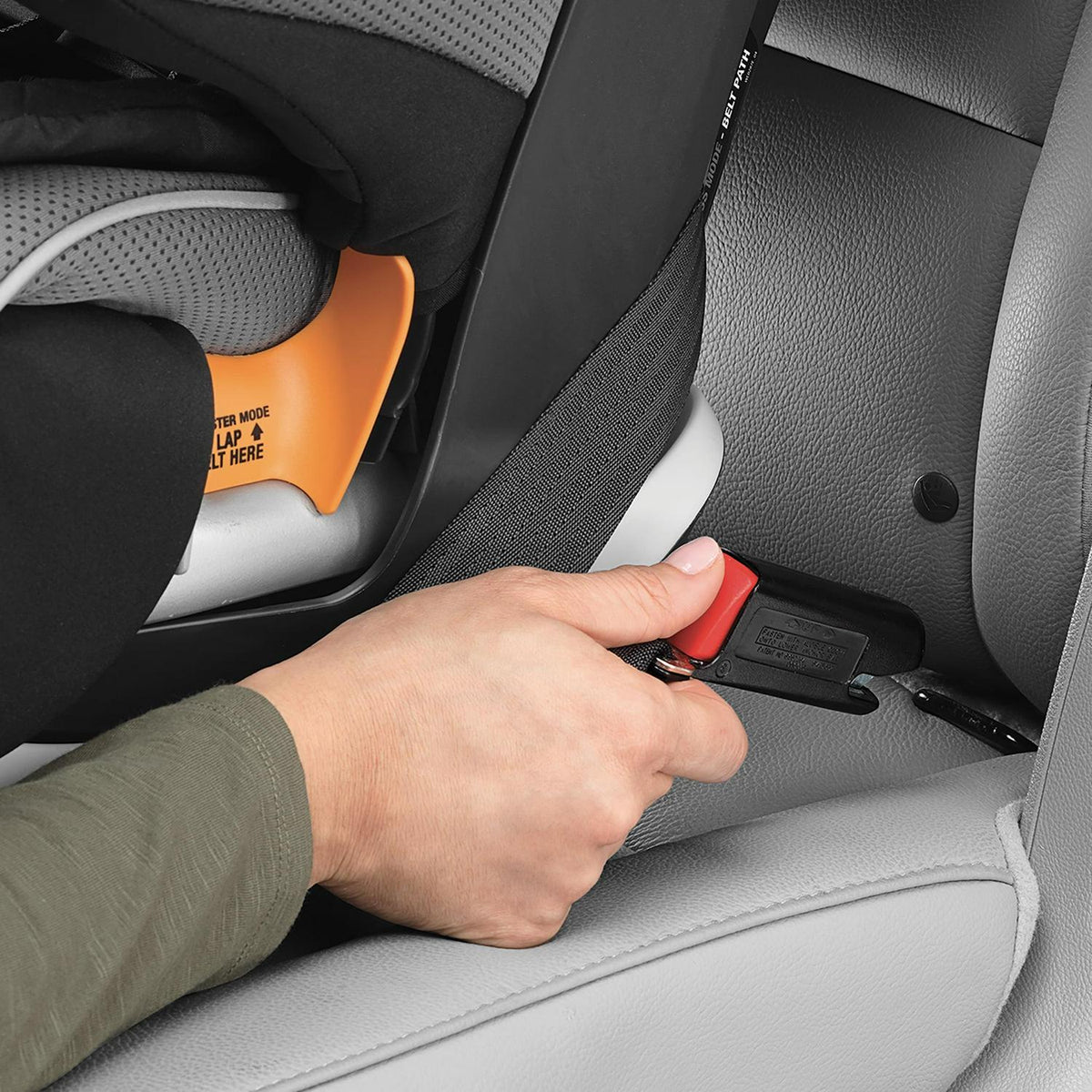 2026 NewChicco MyFit Zip Harness and Booster Car Seat - Nightfall (Black). New