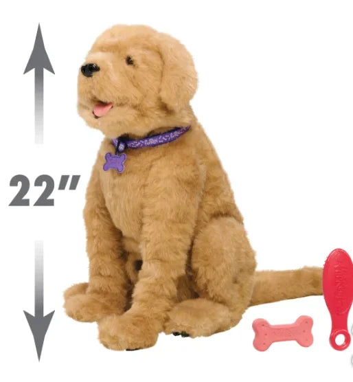 2026 NewFurReal Biscuit My Lovin" Pup-22 INCH- Responds To Voice Commands- Animatromic Motion Activated Life Size