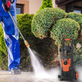 2026 NewBENTISM Electric Pressure Washer 2150 PSI 1.8 GPM 1800W Cold Water Wheeled