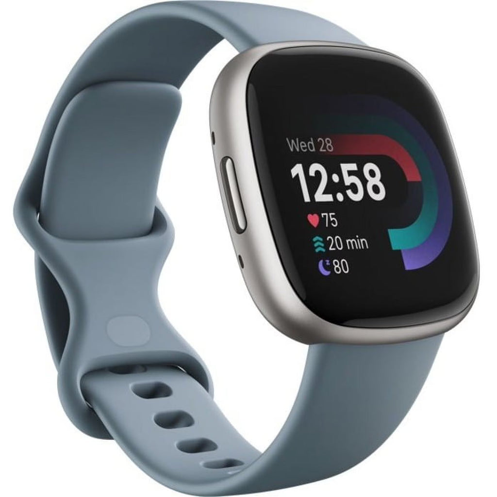 2026 NewFitbit Versa 4 Fitness Smartwatch - Black/Graphite Aluminum