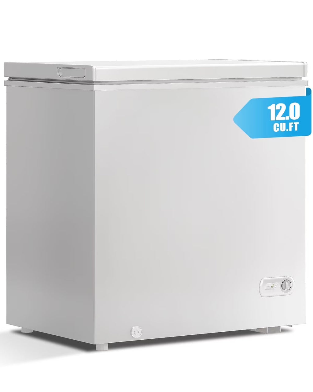 2026 NewDISHUP 10.0 Cu.Ft Chest Freezer, Deep Freezer with Removable Basket, Adjustable Temperature, for Home/Office/Garage/Bar