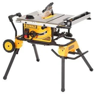 2026 New15 Amp Corded 10-inch Construction Site Table Saw with Rolling Stand DWE7491RS
