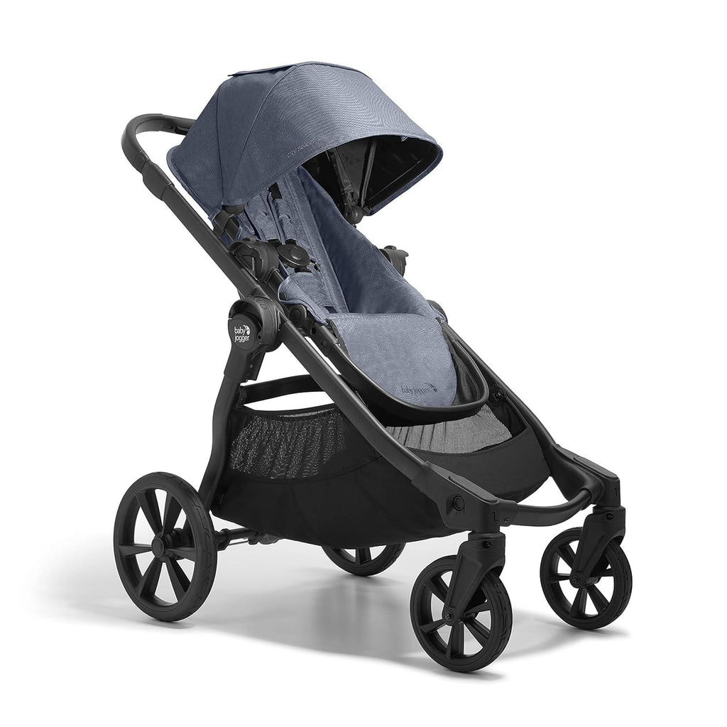 2026 NewBaby Jogger City Select 2 Single-to-Double Modular Stroller. Peacoat Blue