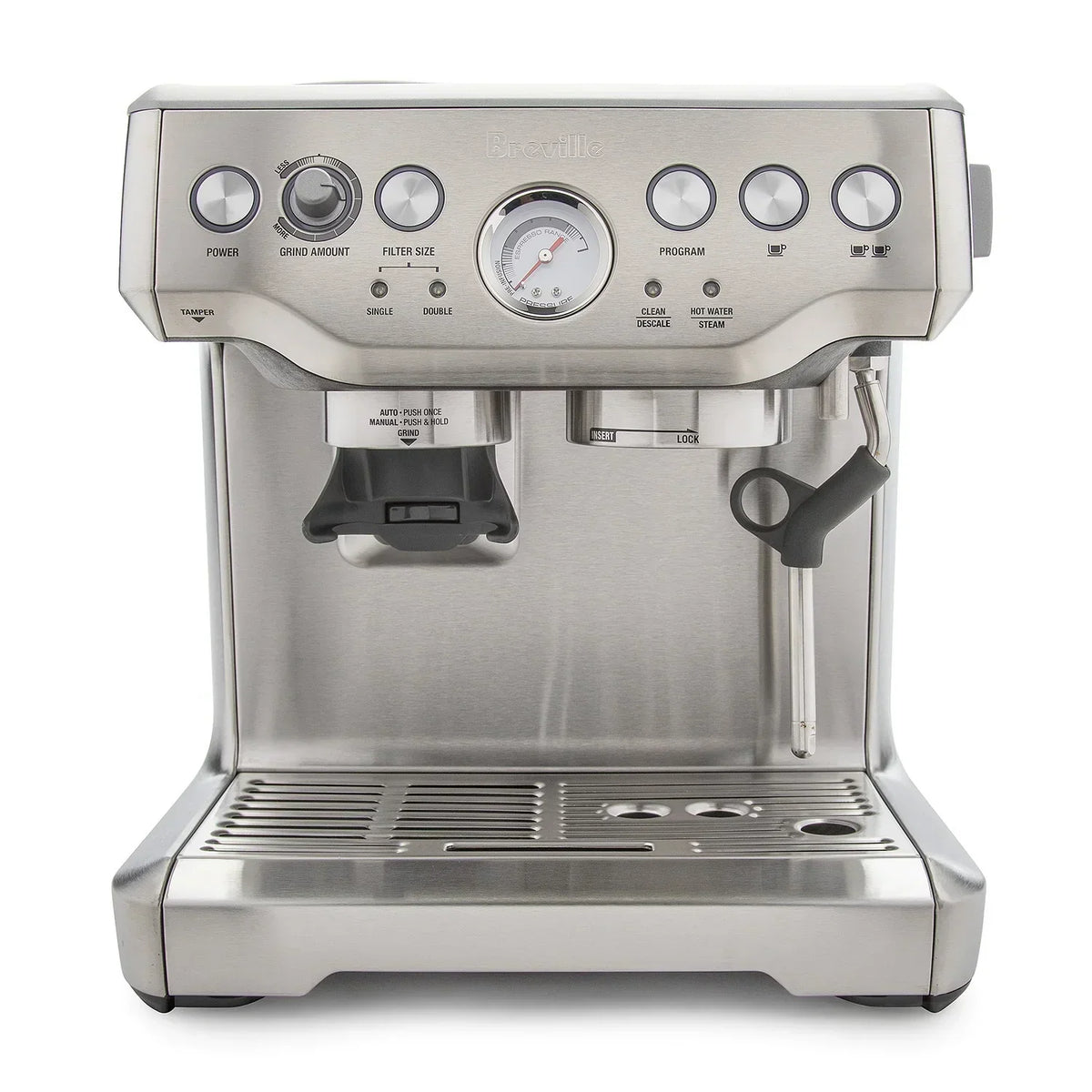 2026 NewBreville BES870XL the Barista Express - Coffee machine with cappuccinatore - 15 bar - stainless steel