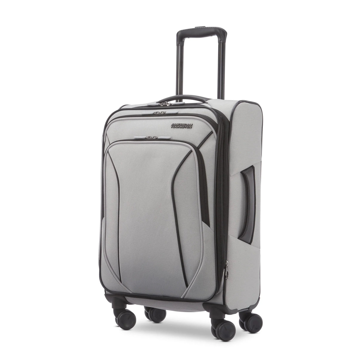 2026 NewAmerican Tourister X-Lite 3-Piece Luggage Set with Spinner Wheels - Light Grey