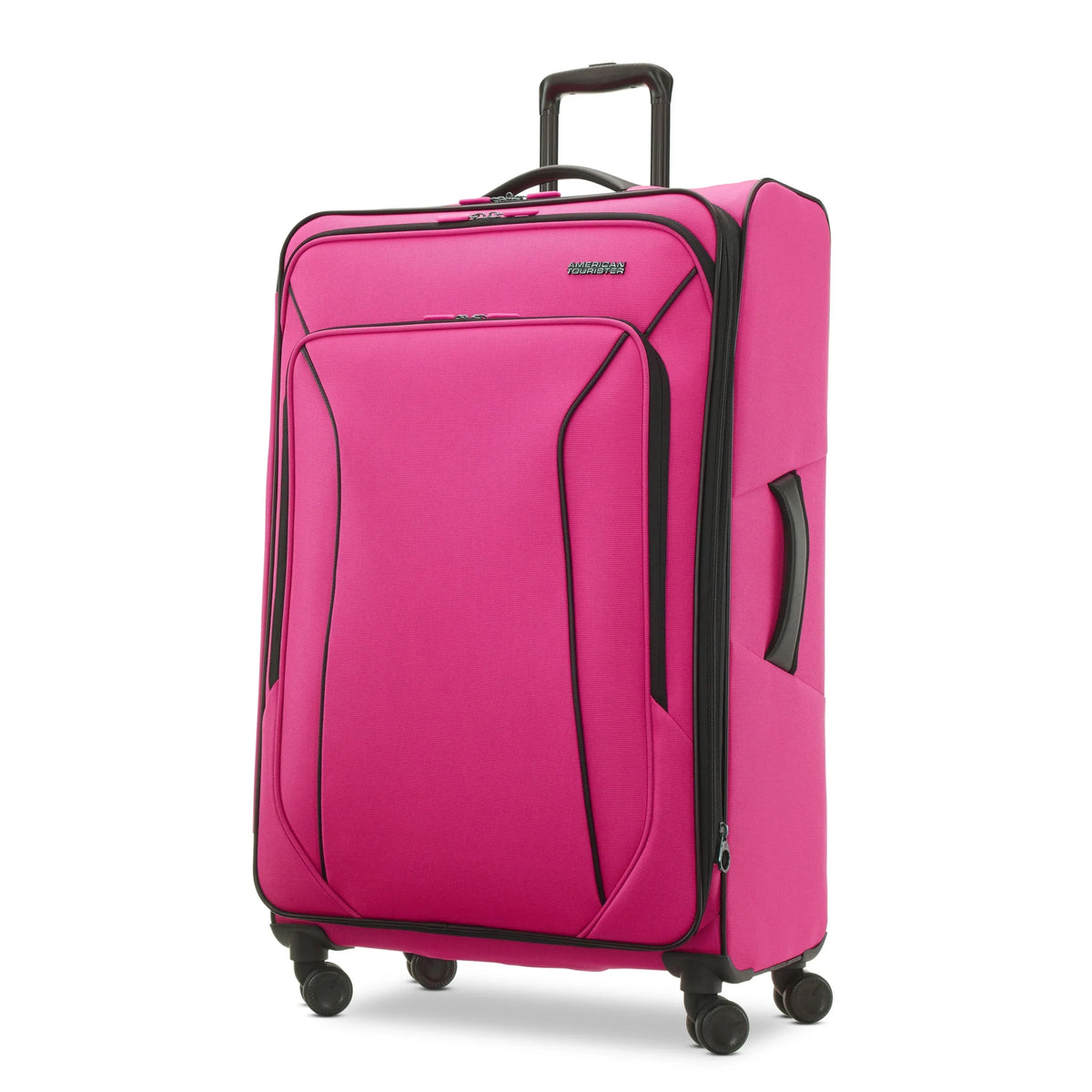 2026 NewAmerican Tourister X-Lite 3-Piece Luggage Set with Spinner Wheels - Light Grey