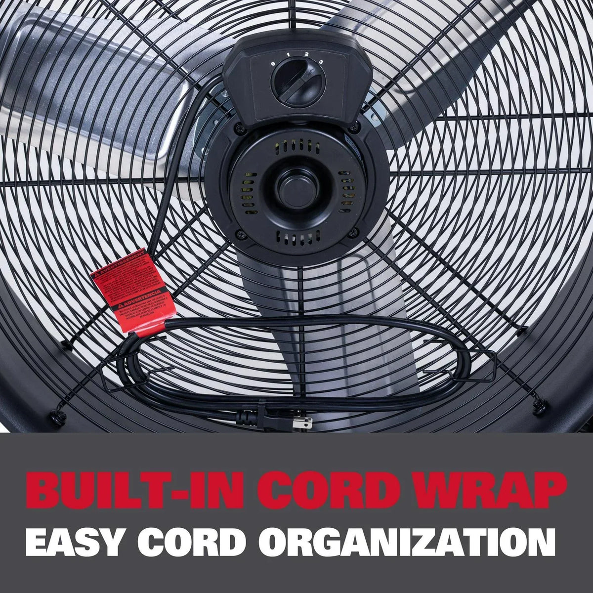 2026 NewEcomax 24 Inch High Velocity Drum Floor Fan. Industrial. 3-Speed. Adjustable Tilt