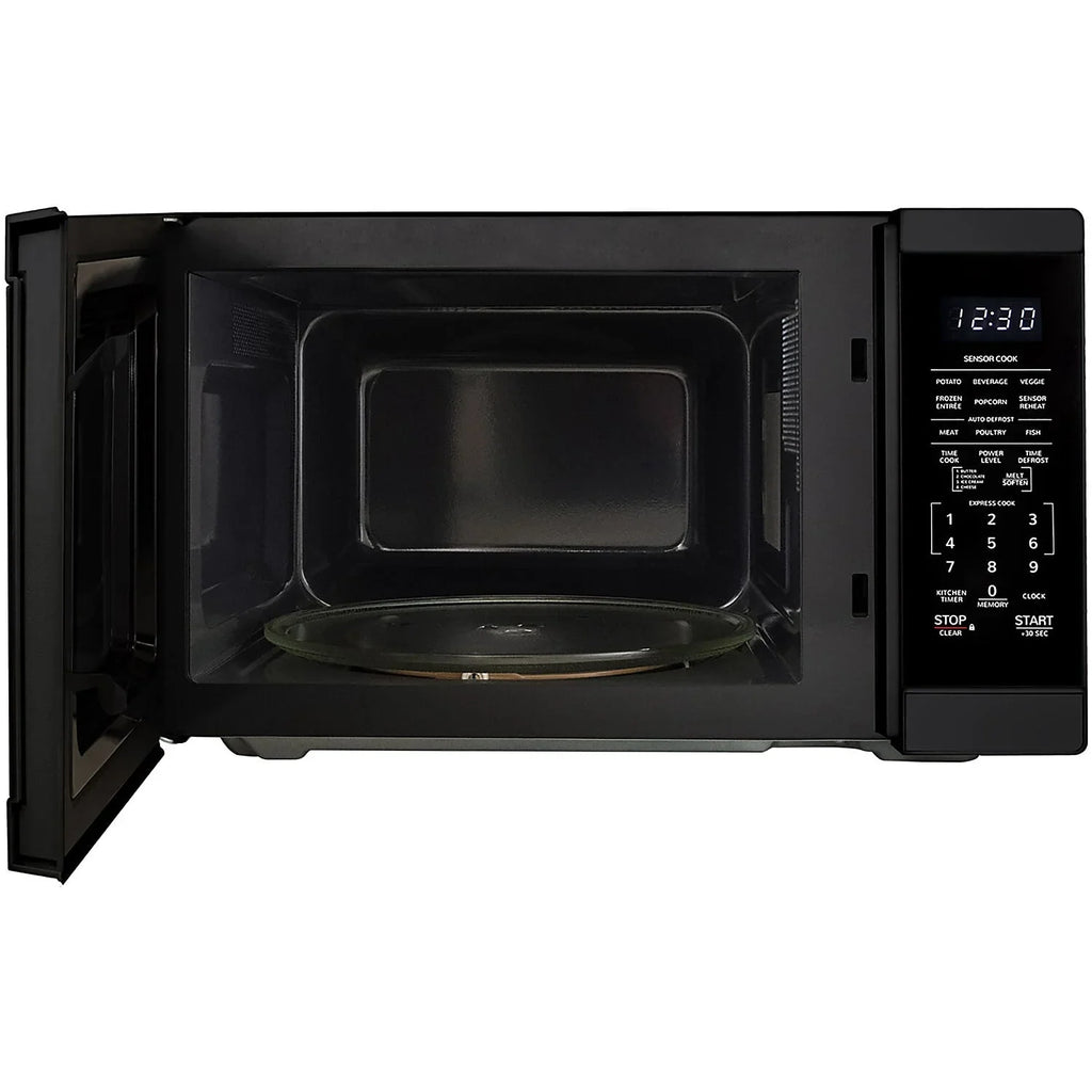 2026 NewSharp 1.4 cu ft Countertop Microwave Oven in Black