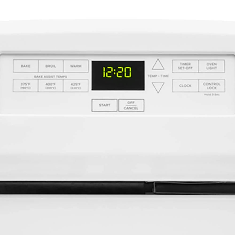 2026 NewBrand New Amana® AGR6303MMW Gas Range with Bake Assist Temps, Dimensions 46" H x 30" W x 28" D, Weight 136lbs