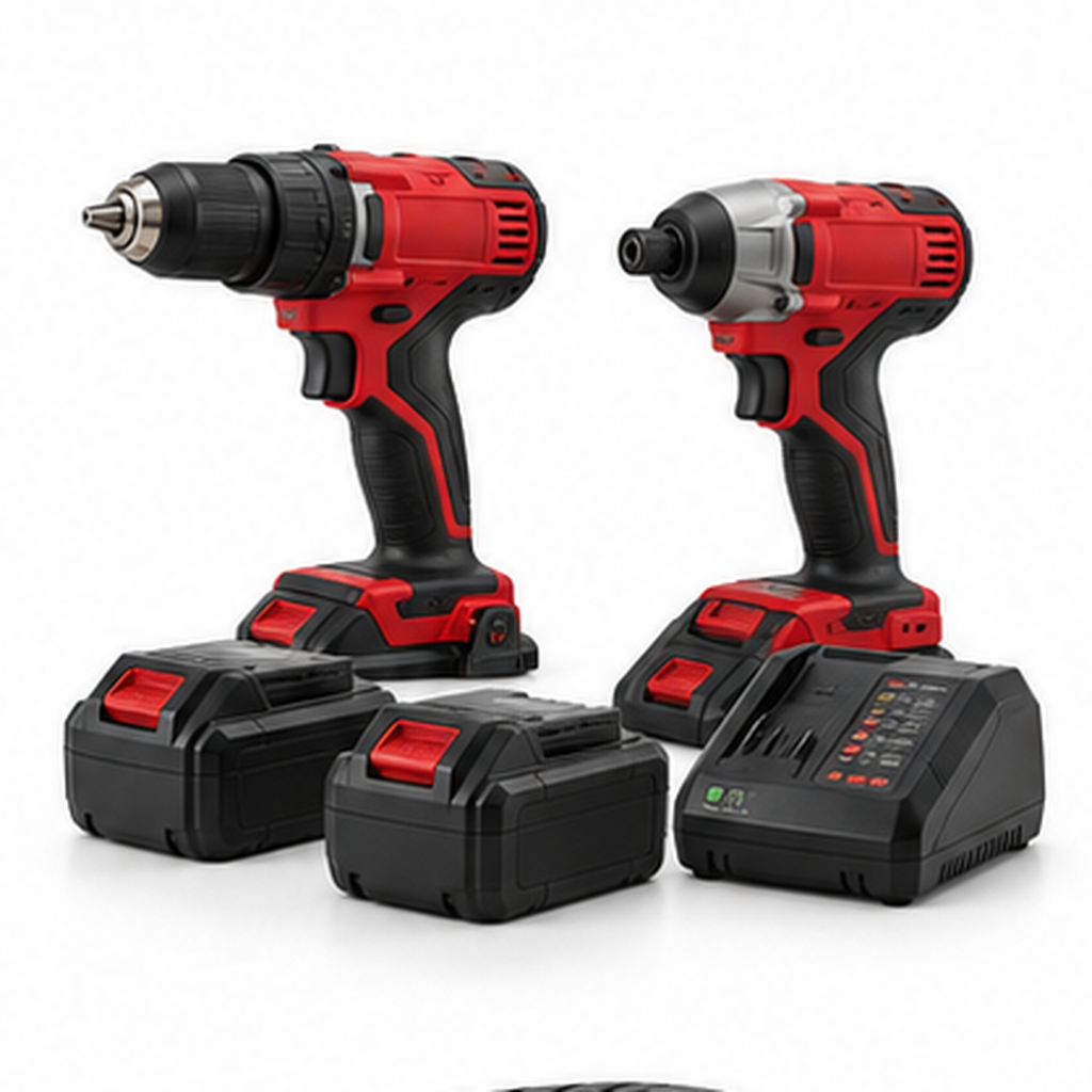Milwaukee M18 18V Lithium-Ion Cordless Drill Driver/Impact Driver Combo Kit (2-Tool) W/ Two 1.5Ah Batteries, Charger Tool Bag 2691-22