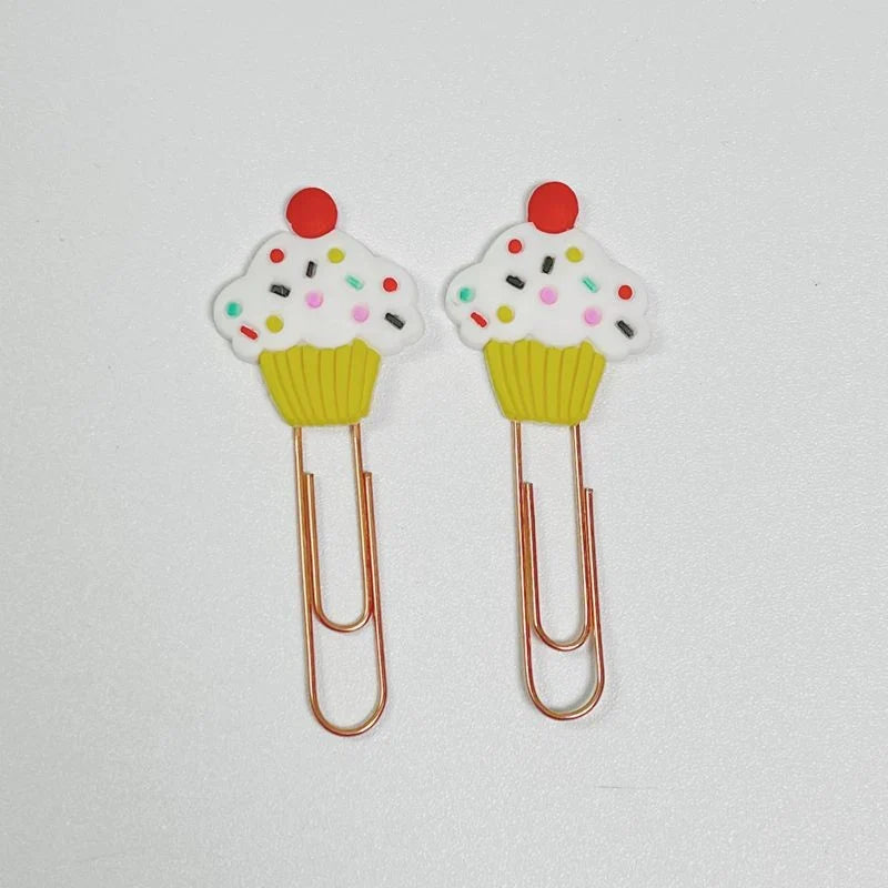10pcs Cute Design Paperclip Bookmarks
