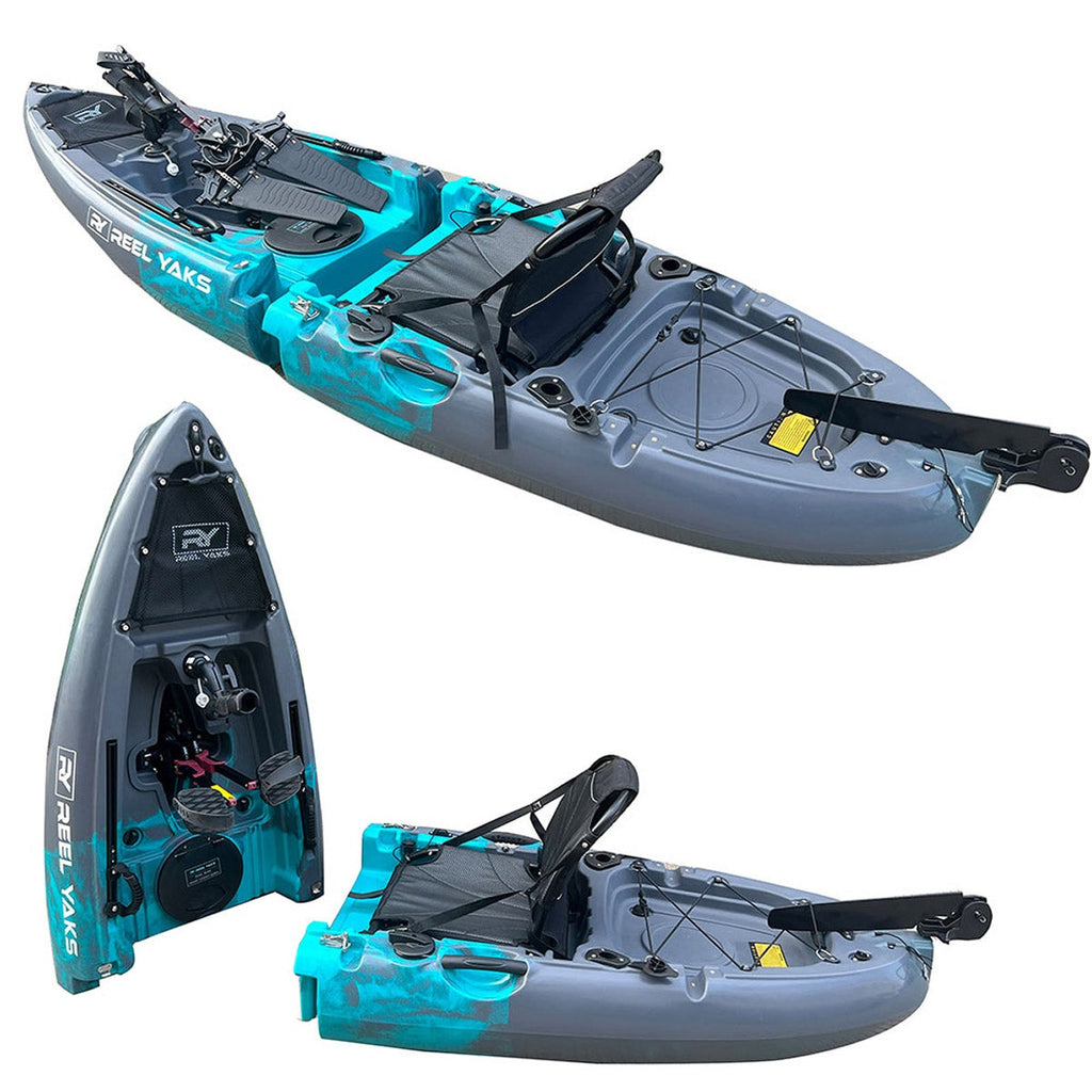 Raptor 9.5ft Fin Drive Modular Fishing Kayak