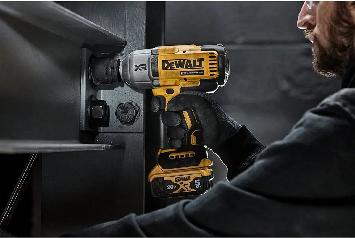2026 NewDEWALT 20V MAX XR 1/2" High Torque Impact Wrench with Hog Ring Anvil Kit (DCF900P1)