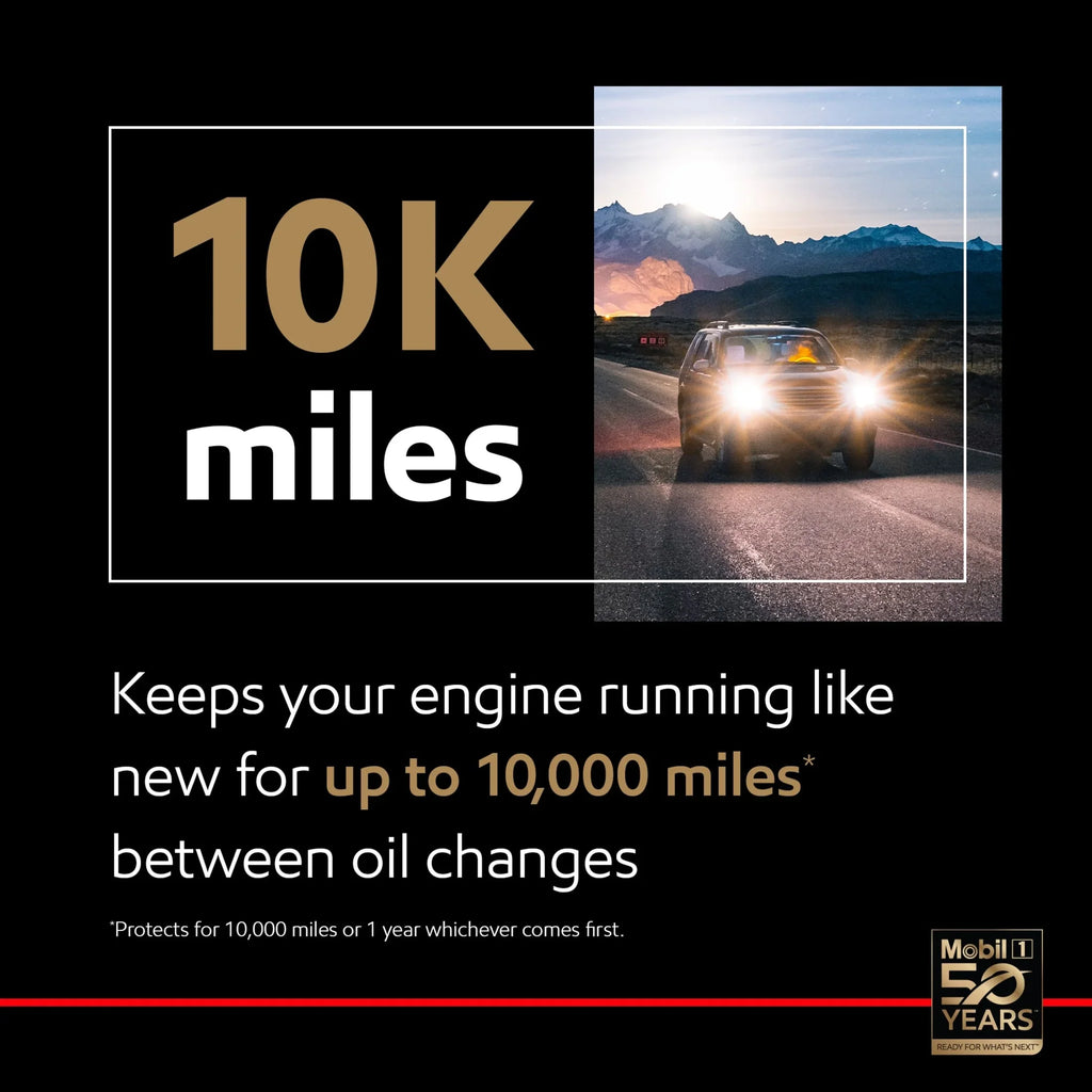 2026 NewMobil 1 High Mileage Full Synthetic Motor Oil 10W-40, 5 Quart (Pack of 3)