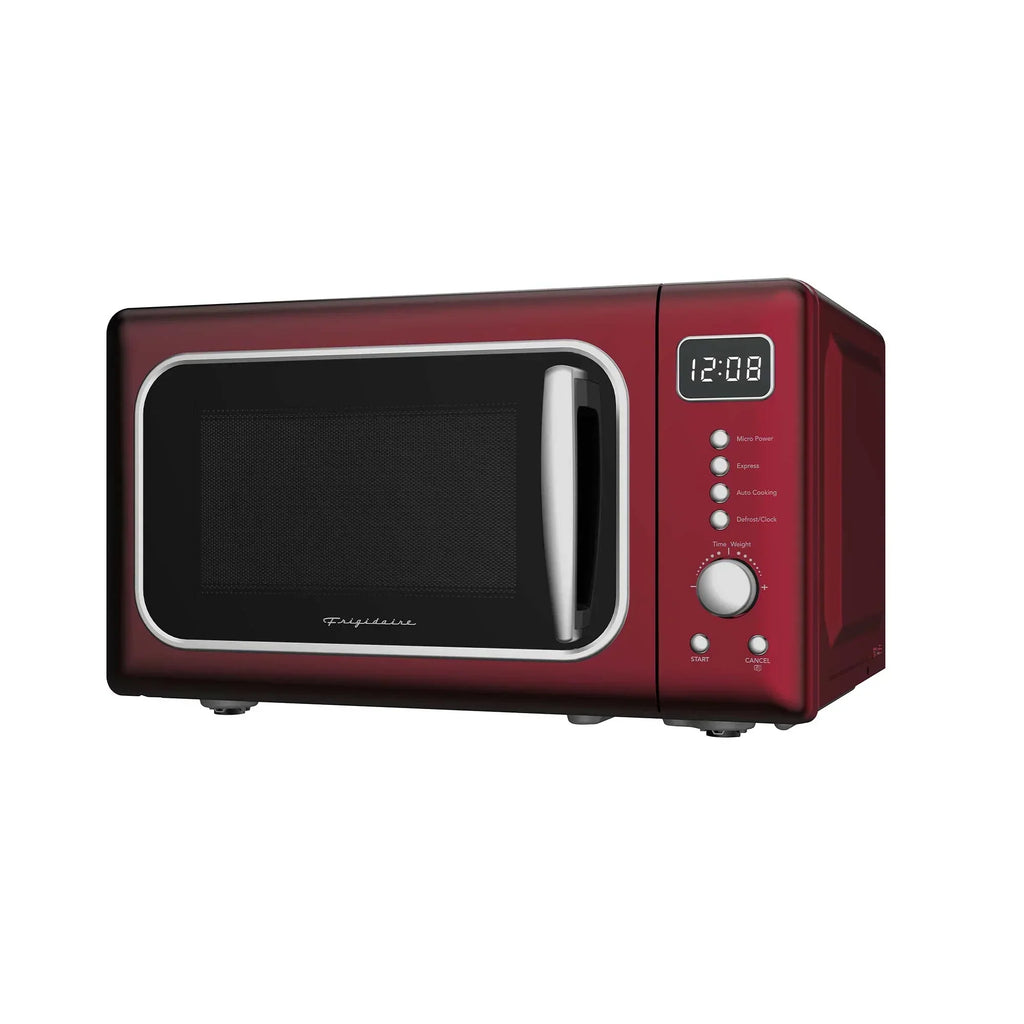 2026 NewFrigidaire 0.7 Cu. Ft. Retro Countertop Microwave Oven, Black and Gold