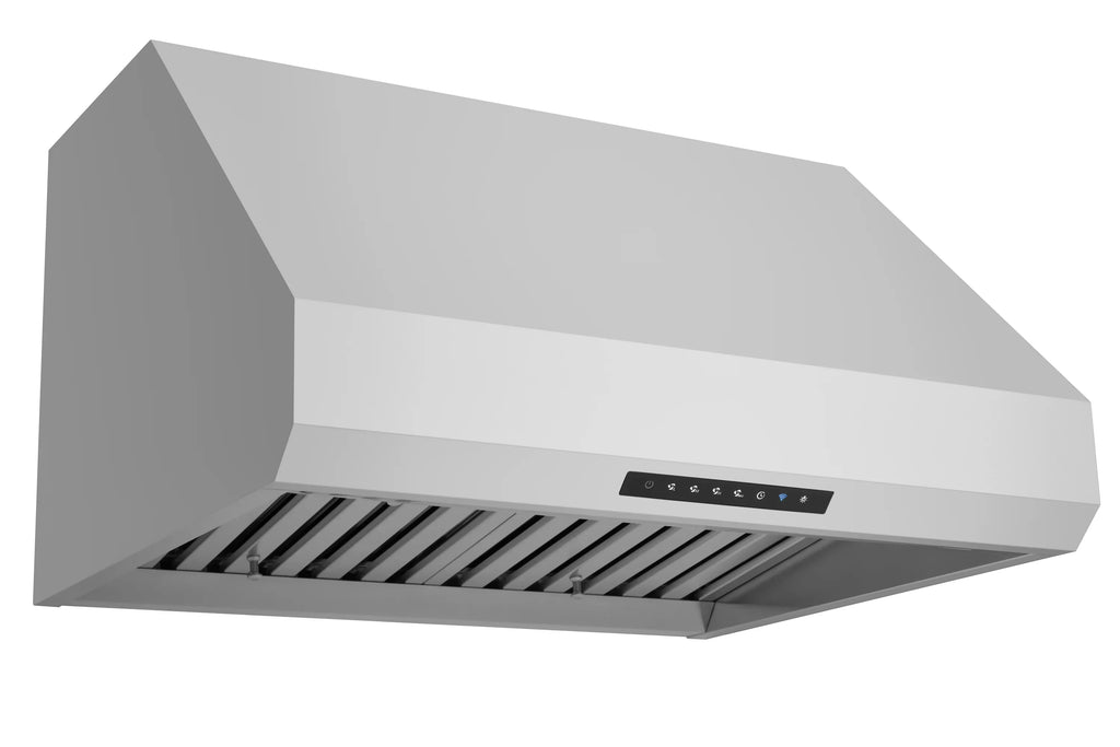 2026 New Hauslane | PRO Series PRO500 36" | Versitile Under Cabinet or Wall Mounted Range Hood | with Smart App Control and LED in Stainles Steel