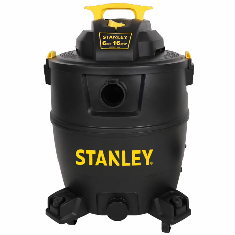 2026 New Stanley SL18199P16A 16 Gallon Pro Poly Series Wet/Dry Vacuum