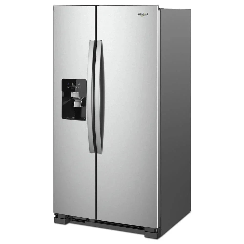 2026 New36-inch wide side-by-side refrigerator – 24 cubic feet stainless steel