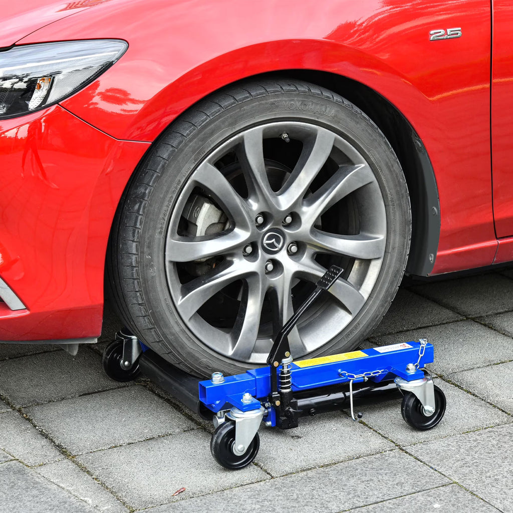 2026 NewDURHAND 4 Wheel Dolly Portable for Lifting Vehicles, 1465 lbs Weight Capacity