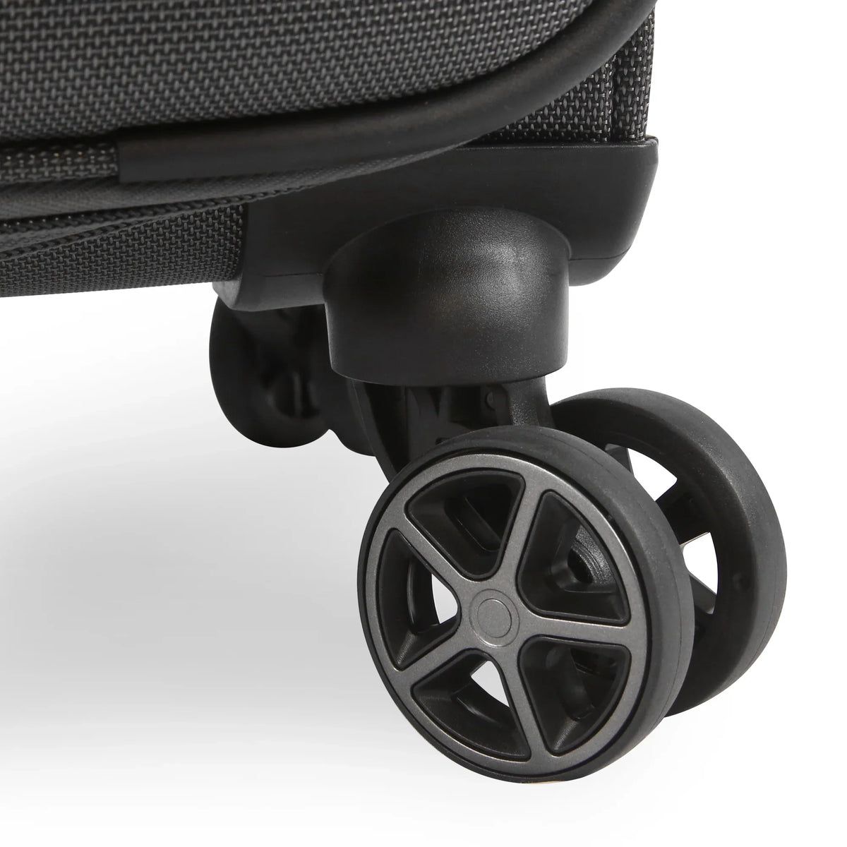 2026 NewBrookstone Harbour 22" Softside Carry-on Spinner Luggage - Dark Charcoal