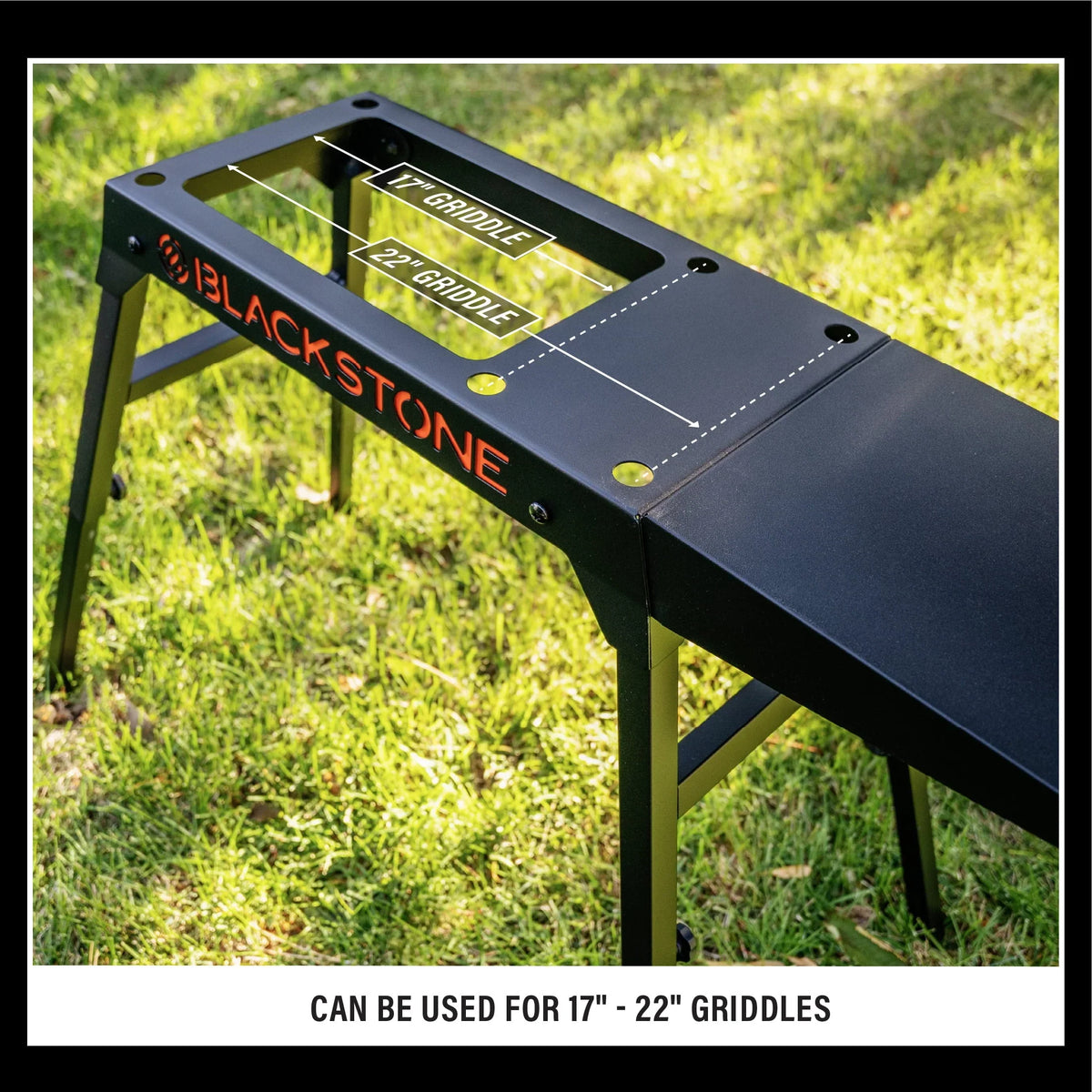 2026 NewBlackstone Portable Griddle Grill Stand - Fits 22" and 17" Tabletop Models