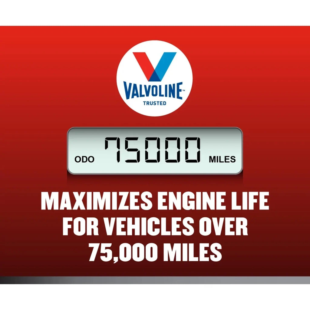 2026 NewValvoline Full Synthetic High Mileage MaxLife 5W-30 Motor Oil 5 QT, Case of 3