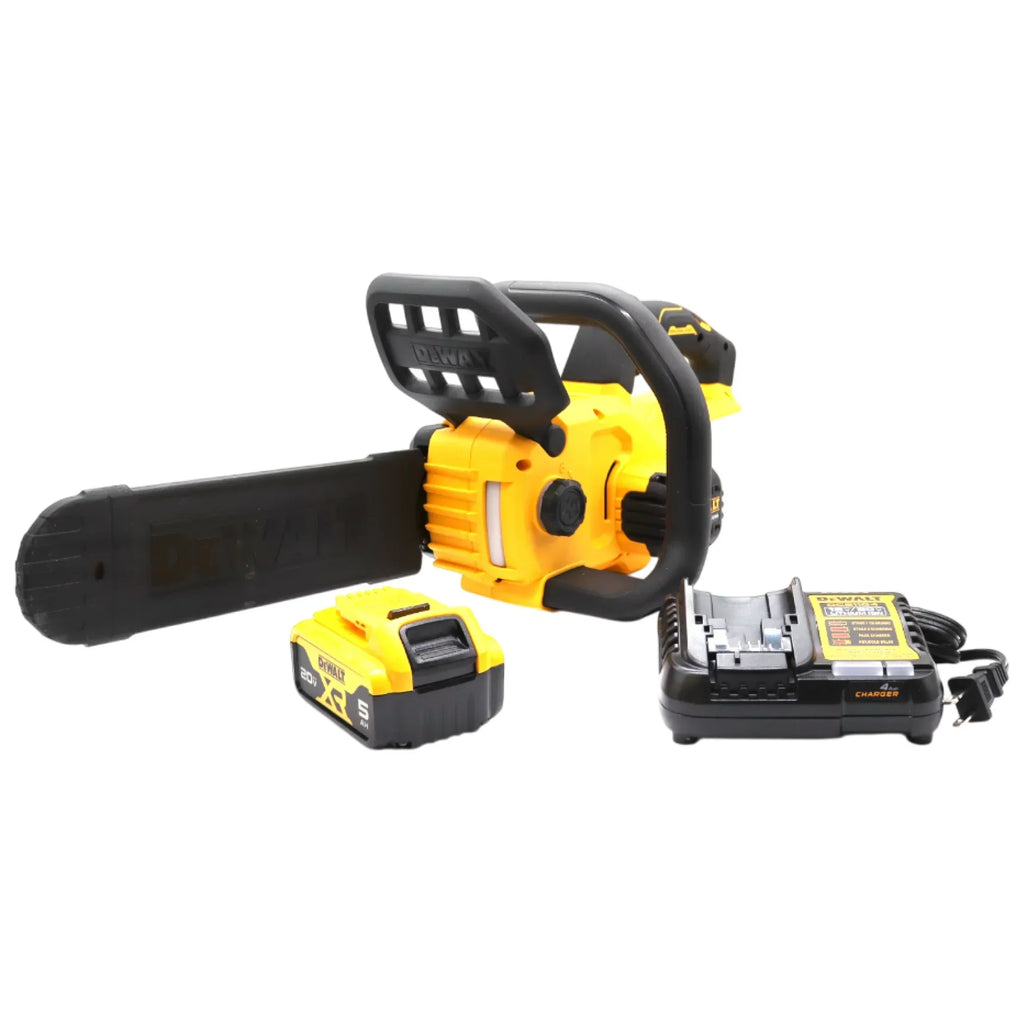 2026 NewDeWalt DCCS621P1 20V MAX 12 in. Compact Brushless Cordless Chainsaw Kit