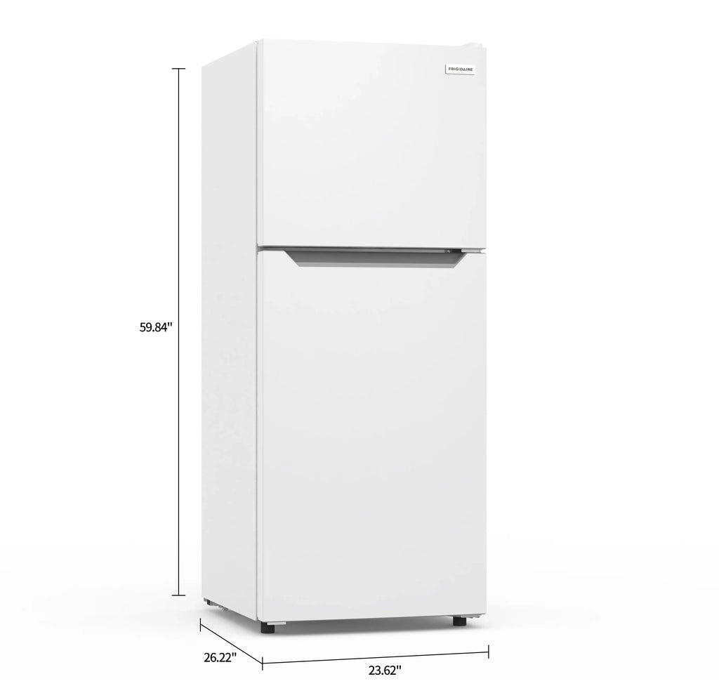 2026 NewFrigidaire 10 Cu. Ft. Top Mount Refrigerator, Frost Free, Platinum, EFR1033-SS-6Com