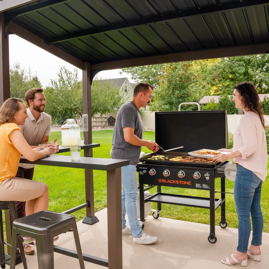2026 NewBlackstone 5' x 8' Outdoor Griddle/Grill Pavilion Grill Gazebo