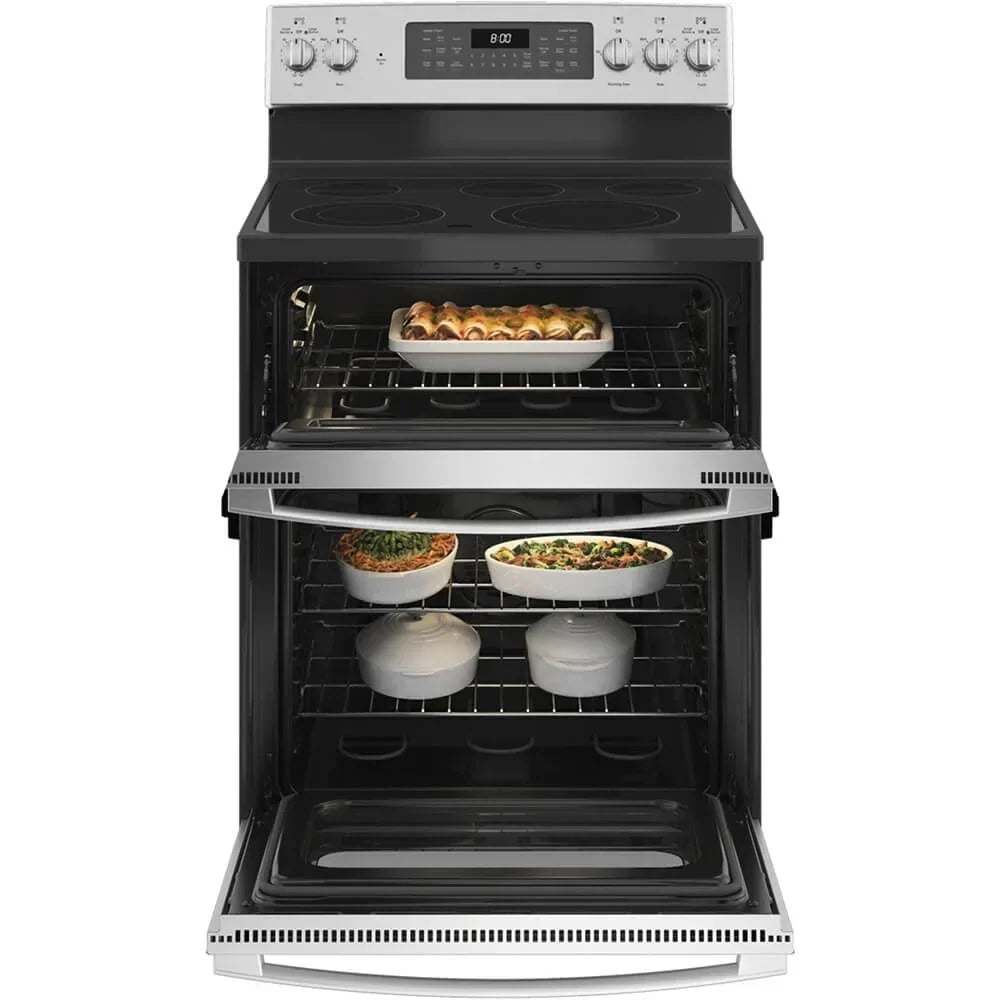 2026 NewGE 30" Free-Standing Electric Double Oven Convection Range