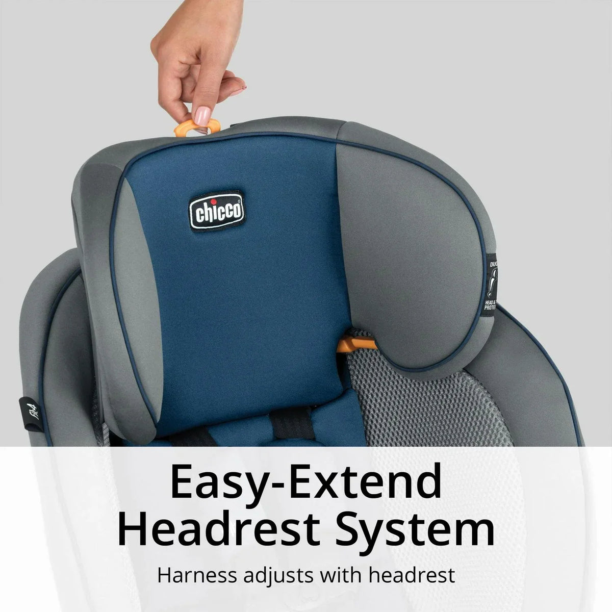 2026 NewChicco Fit4 Adapt 4-in-1 Convertible Car Seat - Vapor (Grey)