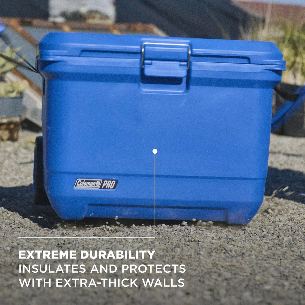 2026 NewColeman Pro 55-Quart Wheeled Hard Cooler