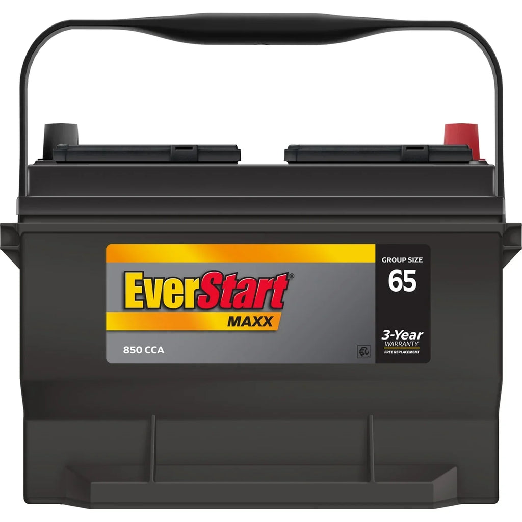 2026 NewEverStart Maxx Lead Acid Automotive Battery, Group Size 65 12 Volt 850 CCA