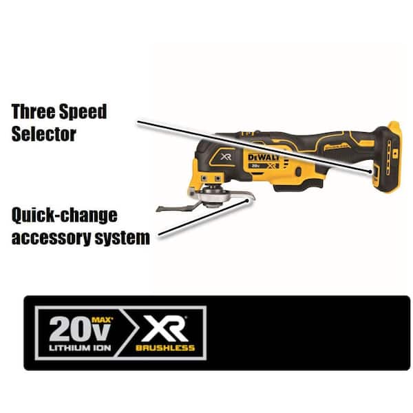 2026 New20V MAX Lithium-Ion Cordless Brushless 4 Tool Combo Kit with (2) 4.0Ah Batteries, Charger, and Kit Bag