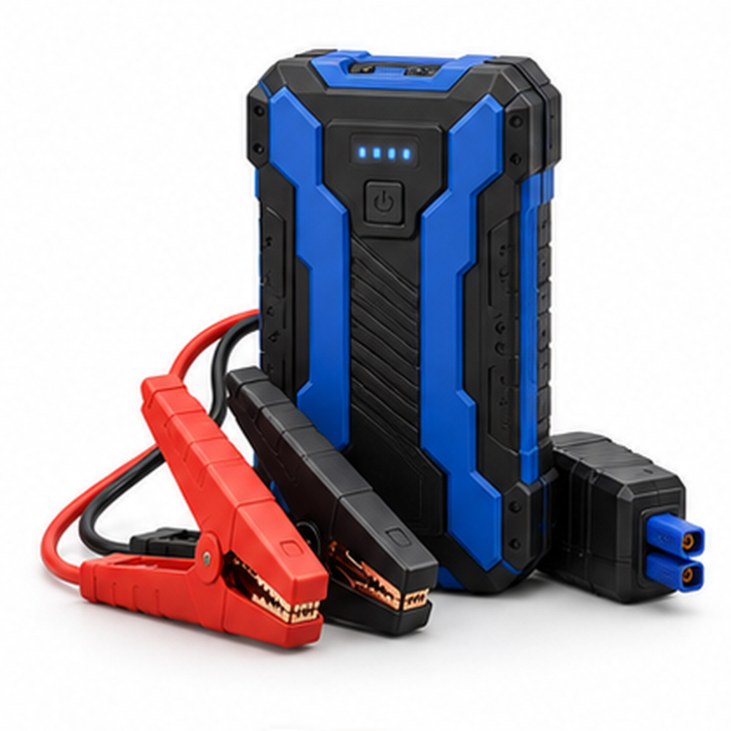 Clore Automotive Jump-N-Carry JNC660 1700 Peak Amp 12 Volt Jump Starter , Blue
