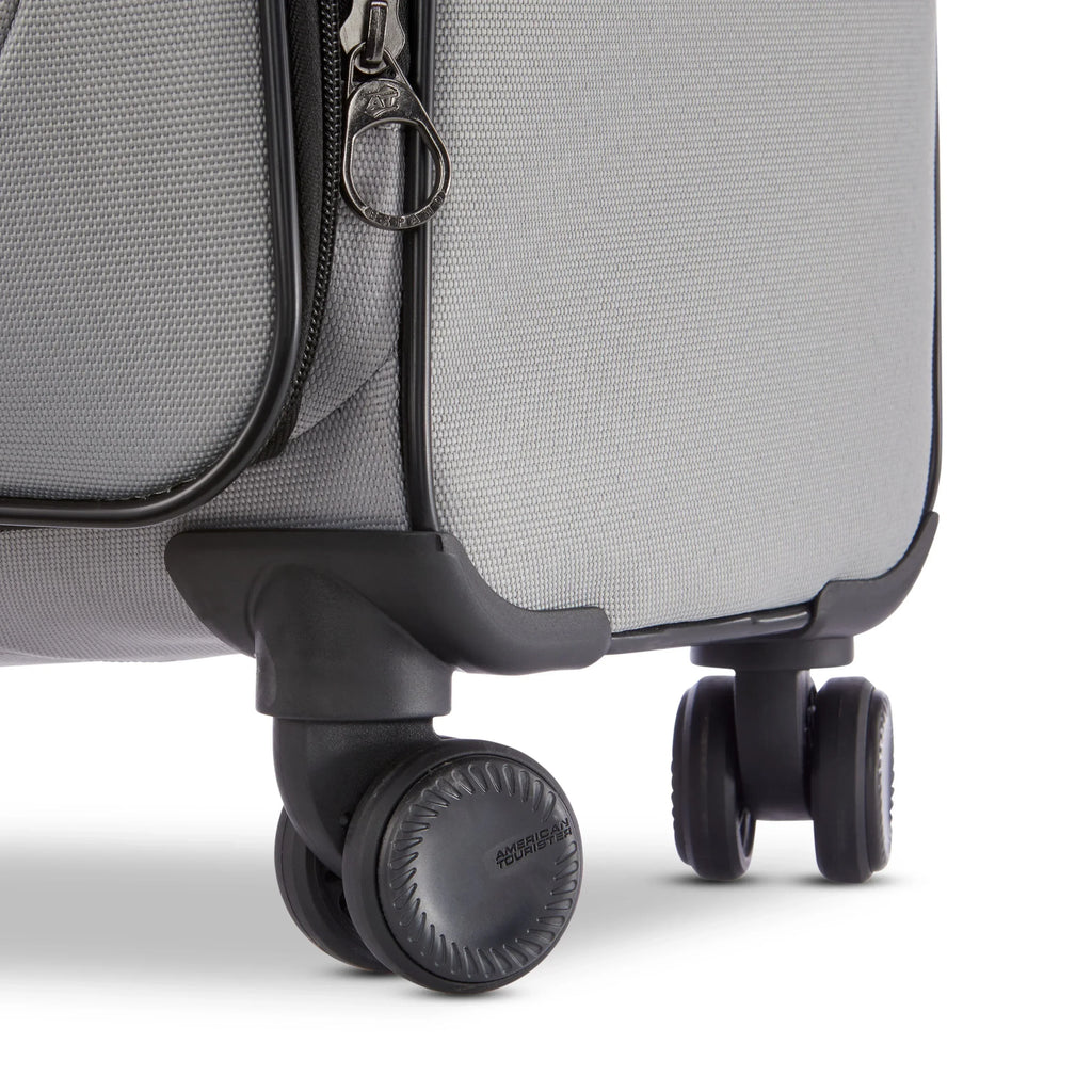 2026 NewAmerican Tourister X-Lite 3-Piece Luggage Set with Spinner Wheels - Light Grey
