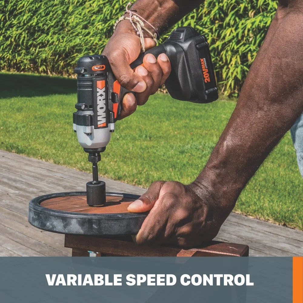 2026 New Worx WX291L.9 20V Power Share Cordless Impact Driver (Tool Only)