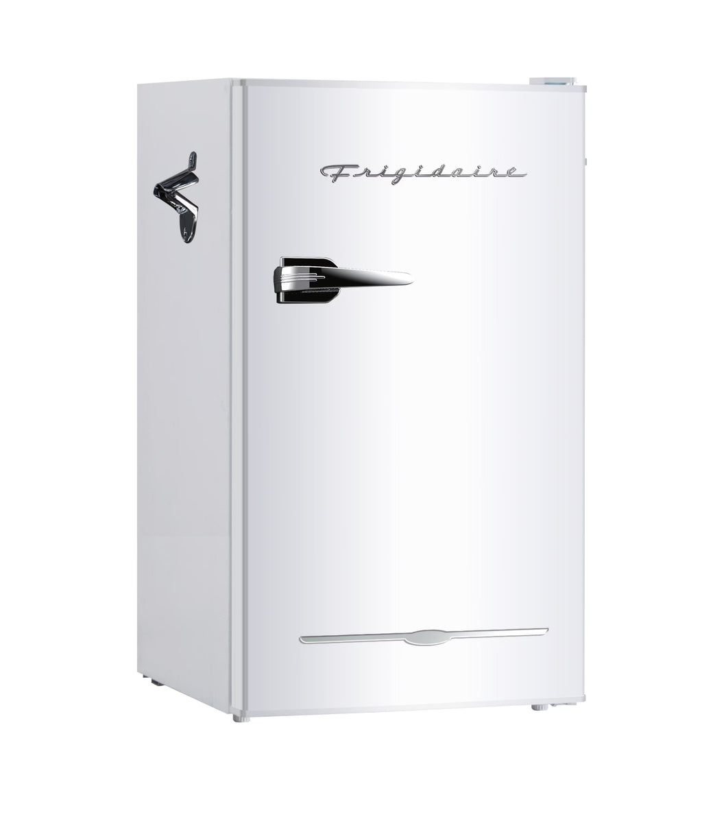 2026 NewFrigidaire EFR376-C-PINK 3.2-Cu.-Ft. 65-Watt Retro Bar Fridge with Side Bottle Opener (Pink)