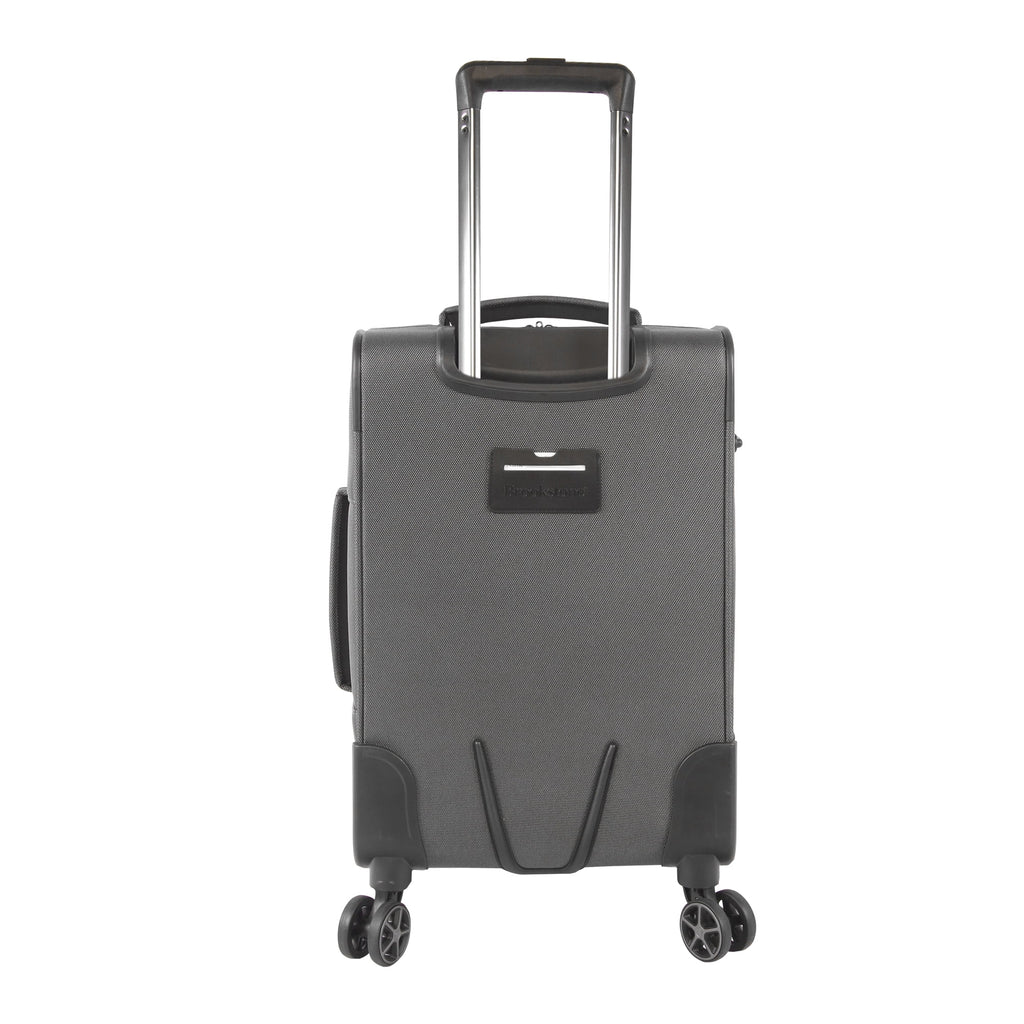 2026 NewBrookstone Harbour 22" Softside Carry-on Spinner Luggage - Dark Charcoal