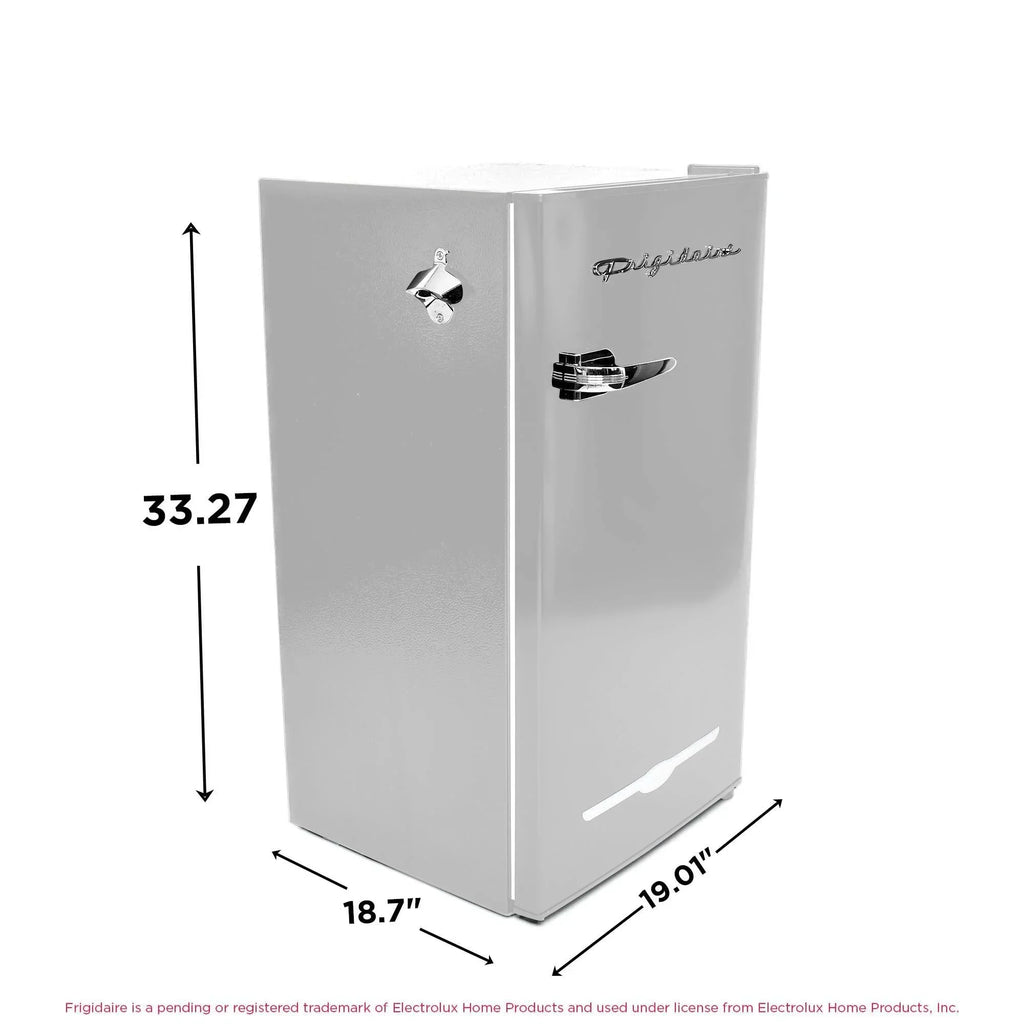 2026 NewFrigidaire EFR376-C-PINK 3.2-Cu.-Ft. 65-Watt Retro Bar Fridge with Side Bottle Opener (Pink)