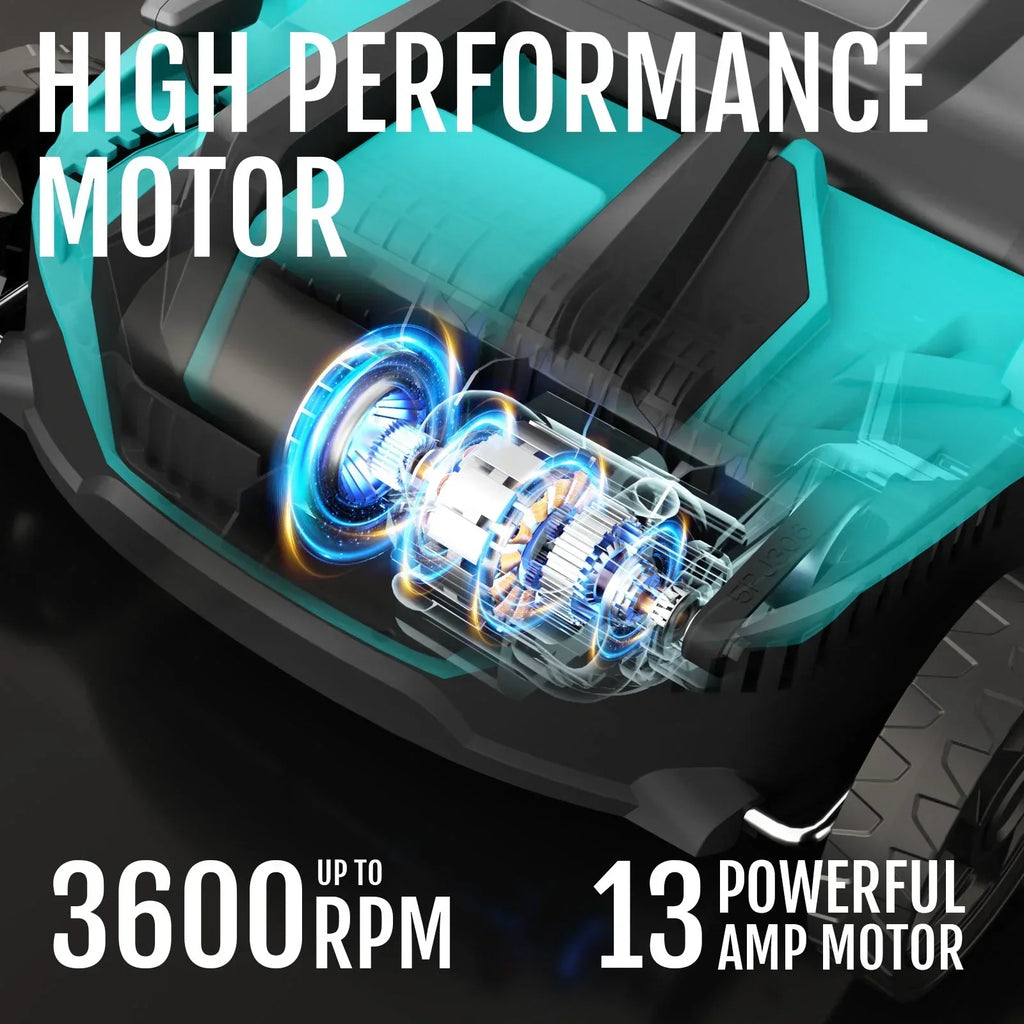2026 New2-in-1 Scarifier and Dethatcher �C Deep Soil Revitalization with High-Torque Motor, Adjustable Depth Control, Dual Safety Switch & Removable 10.5-Gallon Thatch Bag