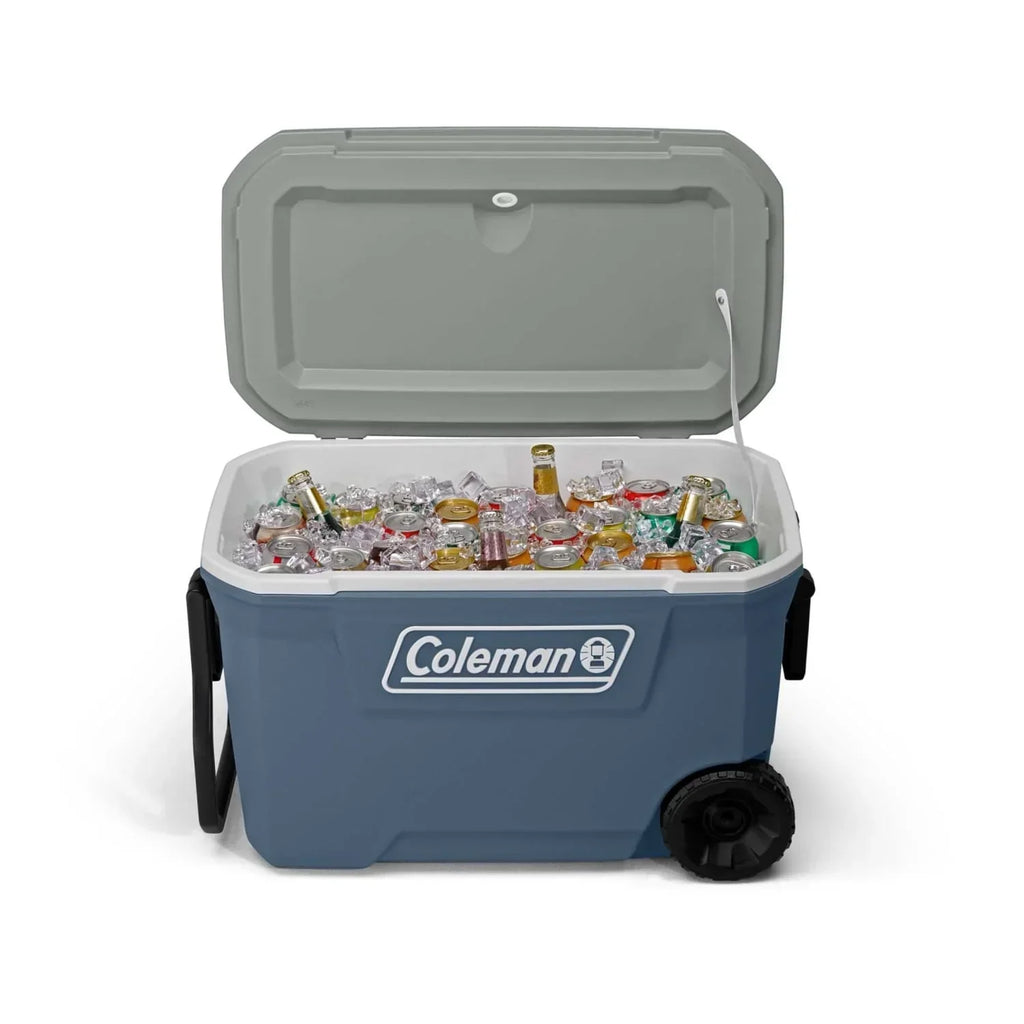 2026 NewColeman 316 Series 62QT Hard Chest Wheeled Cooler, Lakeside Blue