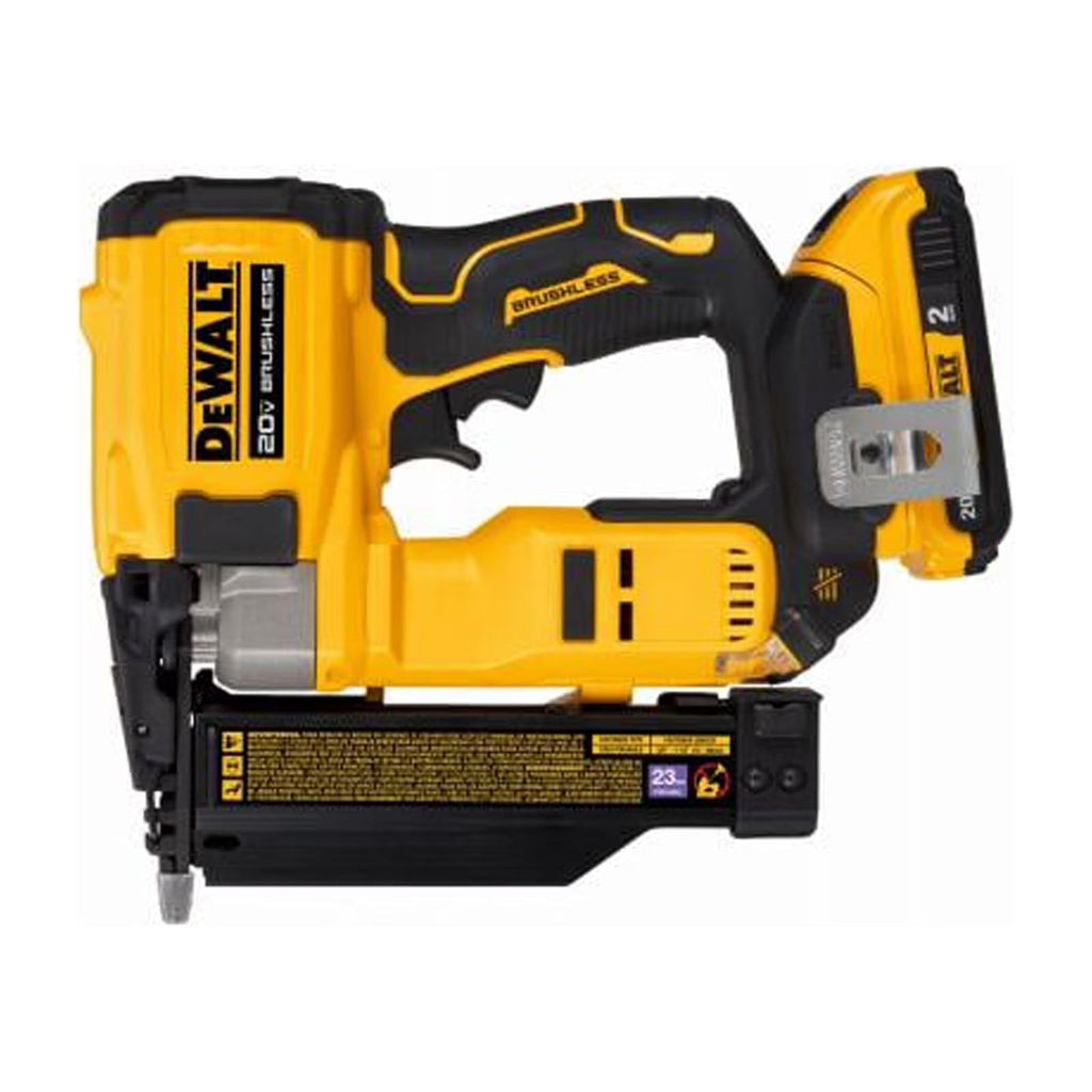 2026 NewDeWalt DCN623D1 20-Volt MAX Atomic Compact Cordless Pin Nailer Kit, Brushless Motor, 23 Gauge, Battery - Quantity 1