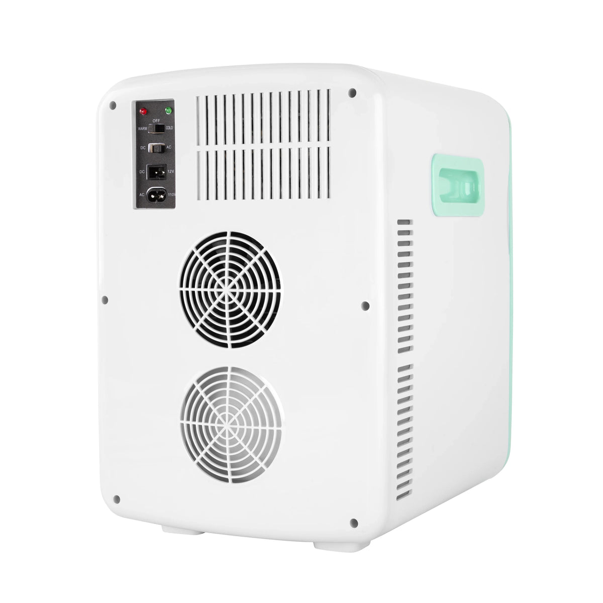 2026 New Cooluli Classic Turquoise 15 Liter Compact Portable Cooler Warmer Mini Fridge for Bedroom, Office, Dorm