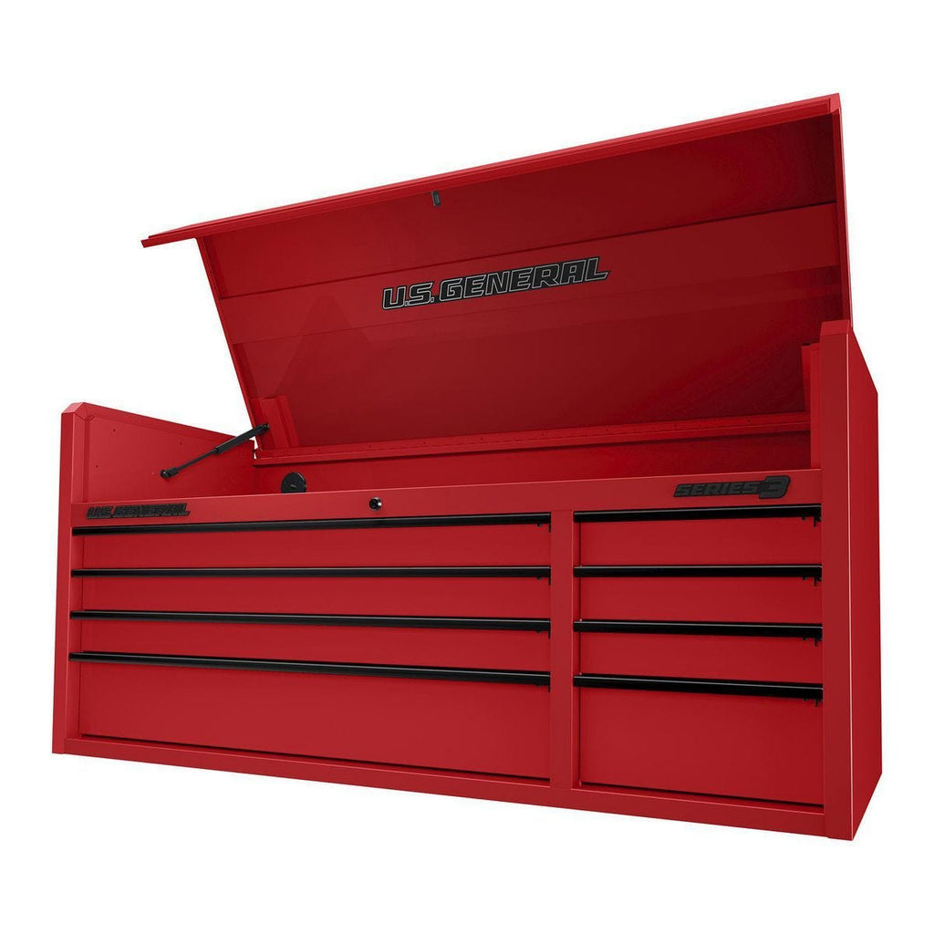 56 in. x 22 in. Top Chest, Series 3, Red